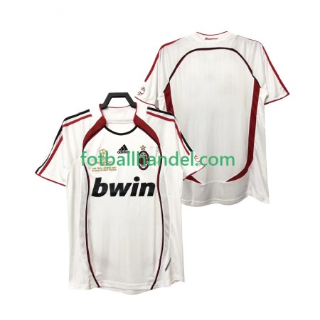 Herre Fotballdrakter AC Milan 2006 2007 Borte Retro Kortermet